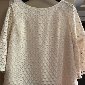 RSVP By Talbots formal cream blouse.